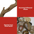 34-inch Linear Fireplace Driftwood and River Rock Accessory Package