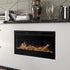 34-inch Linear Fireplace Driftwood and River Rock Accessory Package