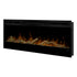 74-inch Linear Fireplace Driftwood and River Rock Accessory Package