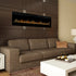 74-inch Linear Fireplace Driftwood and River Rock Accessory Package