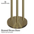 Sarantino Three Metal Shade Floor Lamp