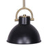 Black and Gold Pendant Light  Adjustable Sloped Ceiling 140cm