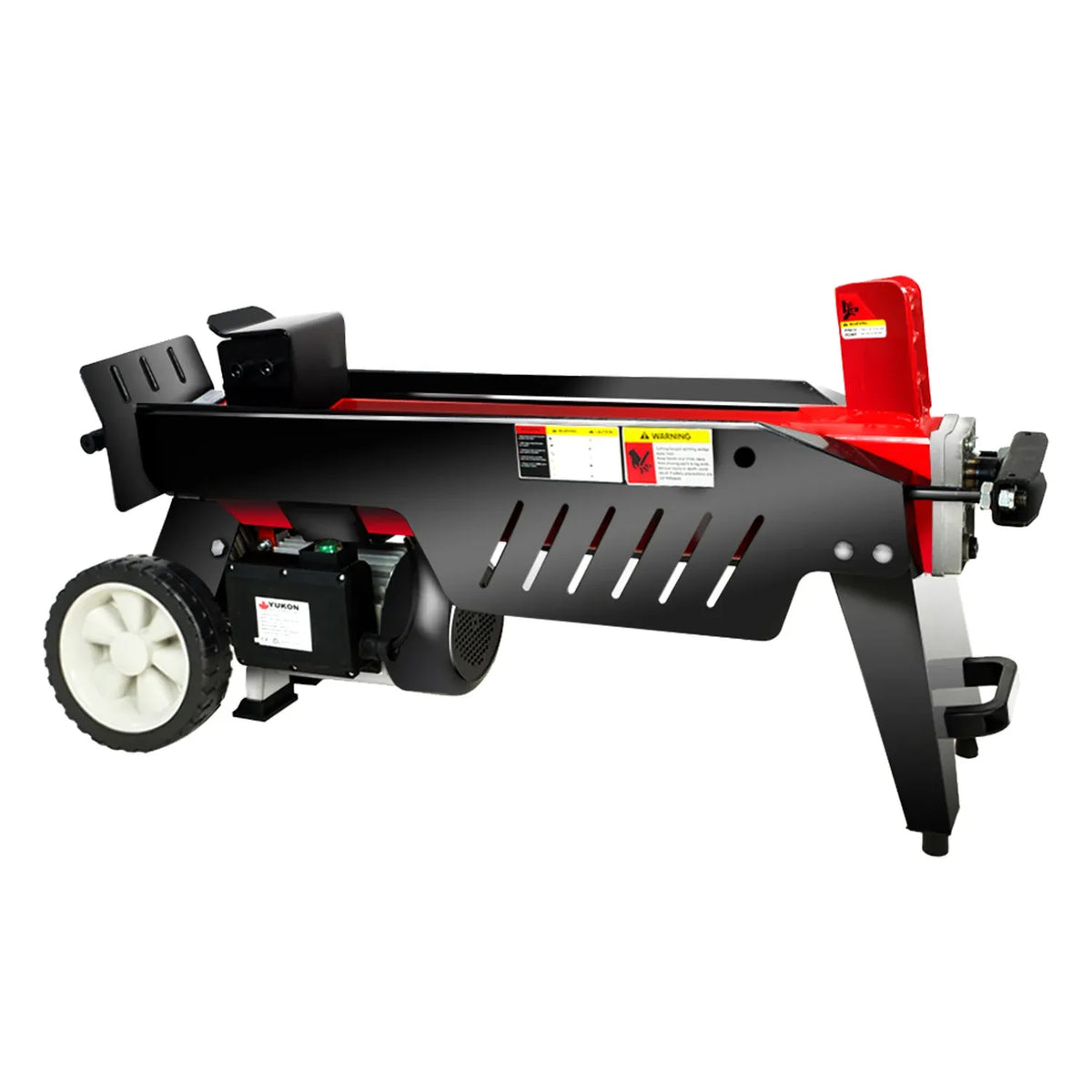 7 Ton Electric Log Splitter With Side Protectors Axe Wood Cutter