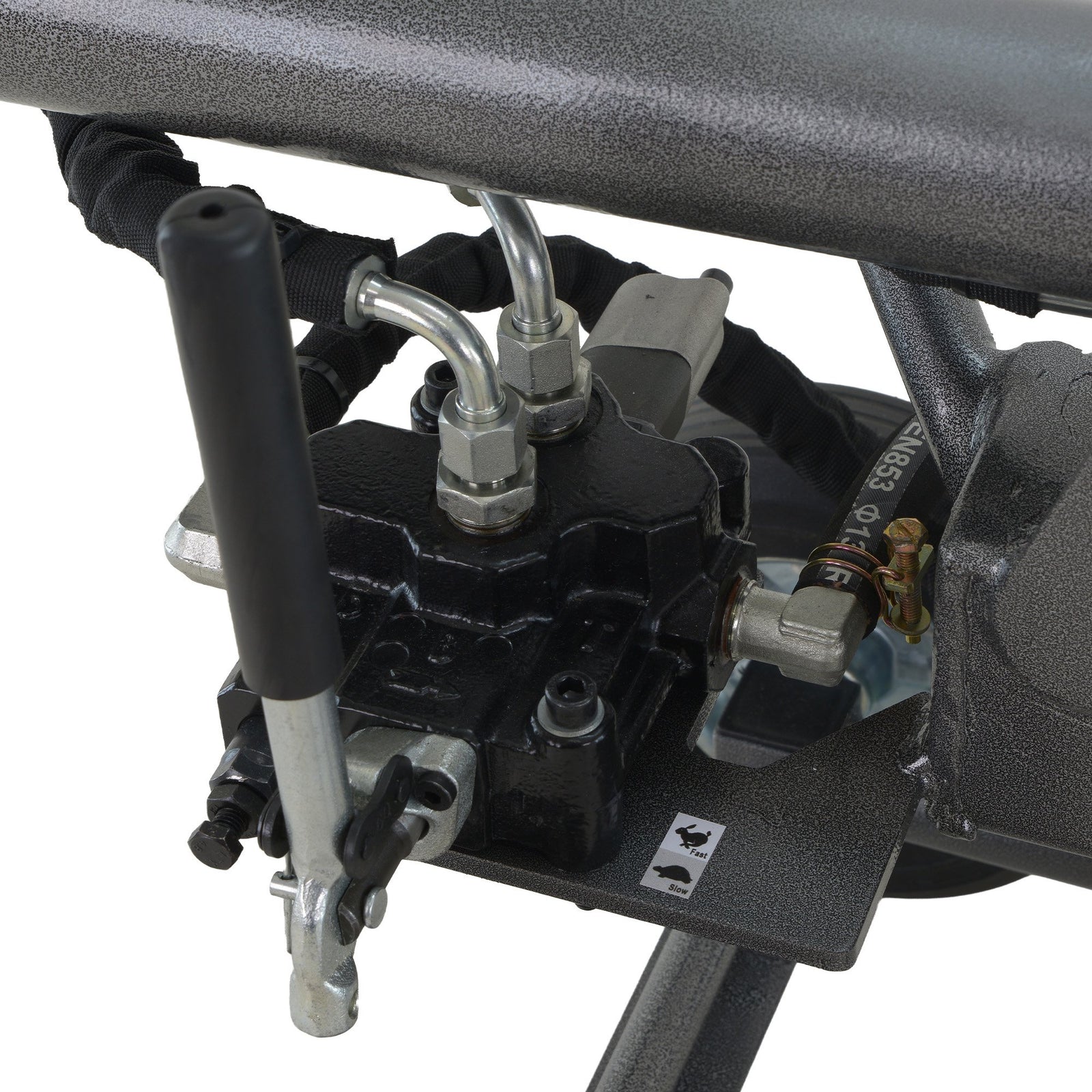 12 Tonne Electric Hydraulic Log Splitter Heavy-Duty Firewood Splitter