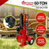 60 Ton 420cc Hydraulic Log Splitter Petrol Engine Wood Firewood Cutter