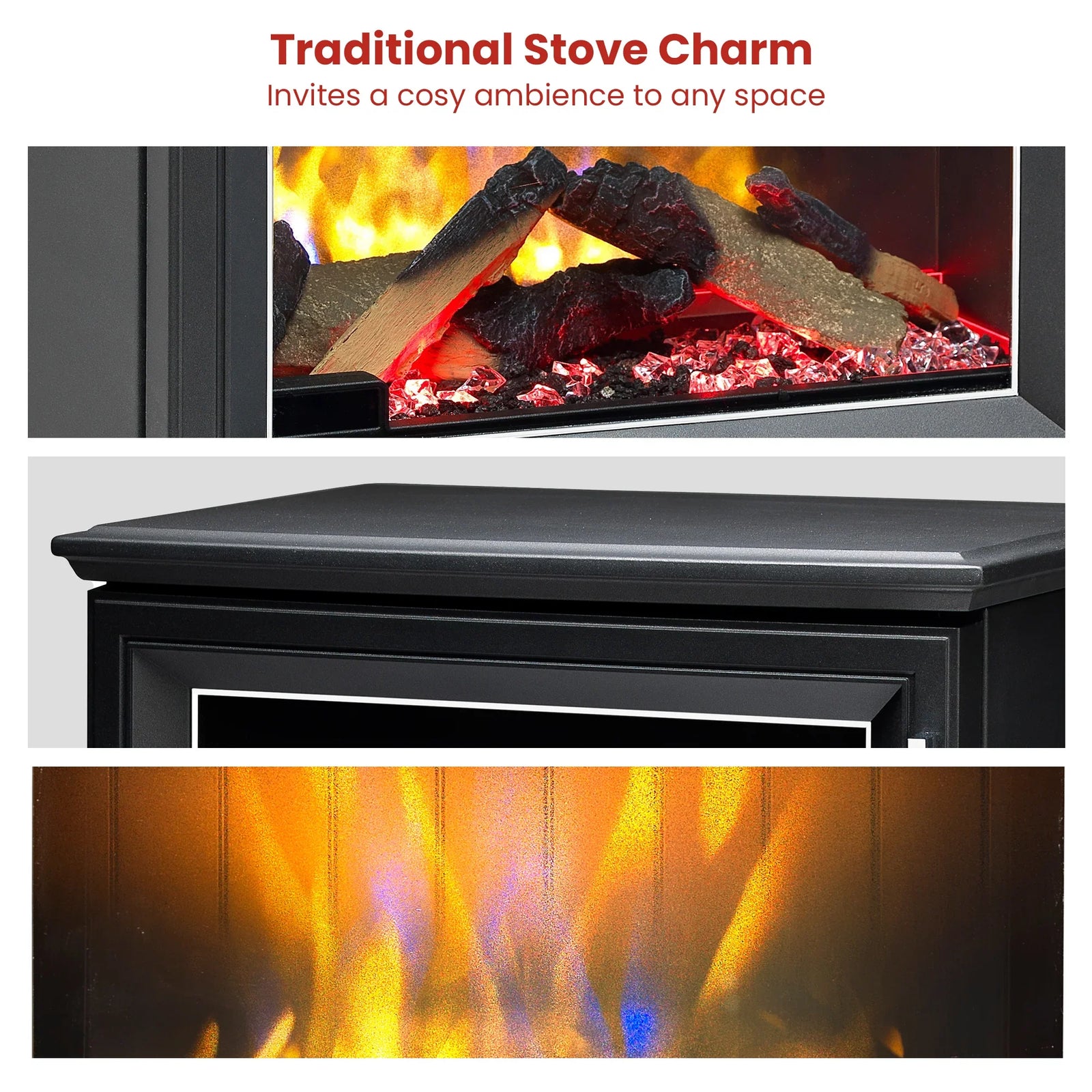 Laverton Electric Fire Stove - 2kW