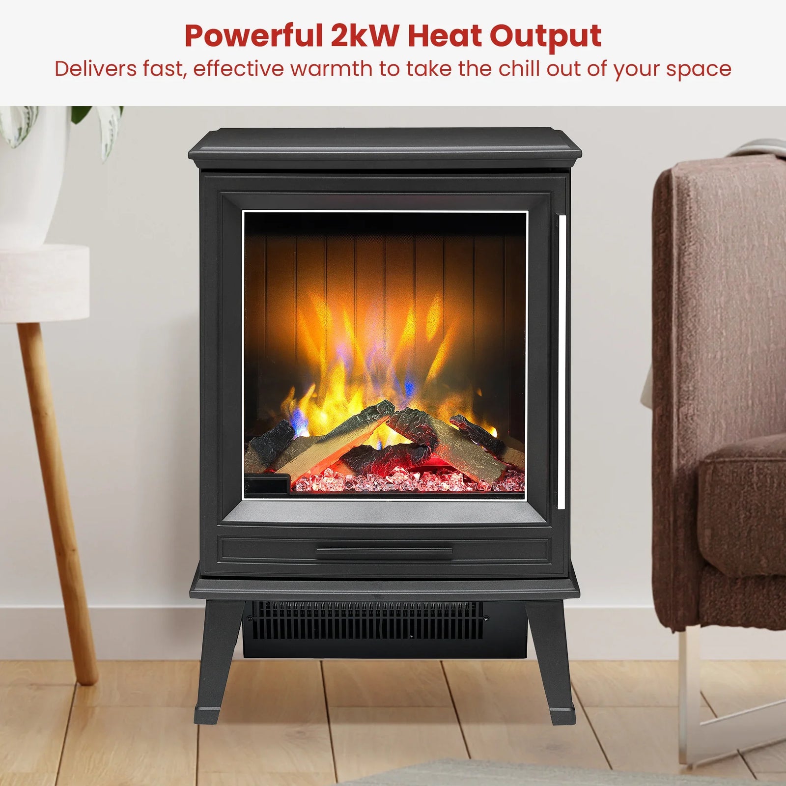 Laverton Electric Fire Stove - 2kW