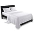 750 Thread Count Pure Cotton Queen Bed Sheet Set 4 Piece Gift Pack - White