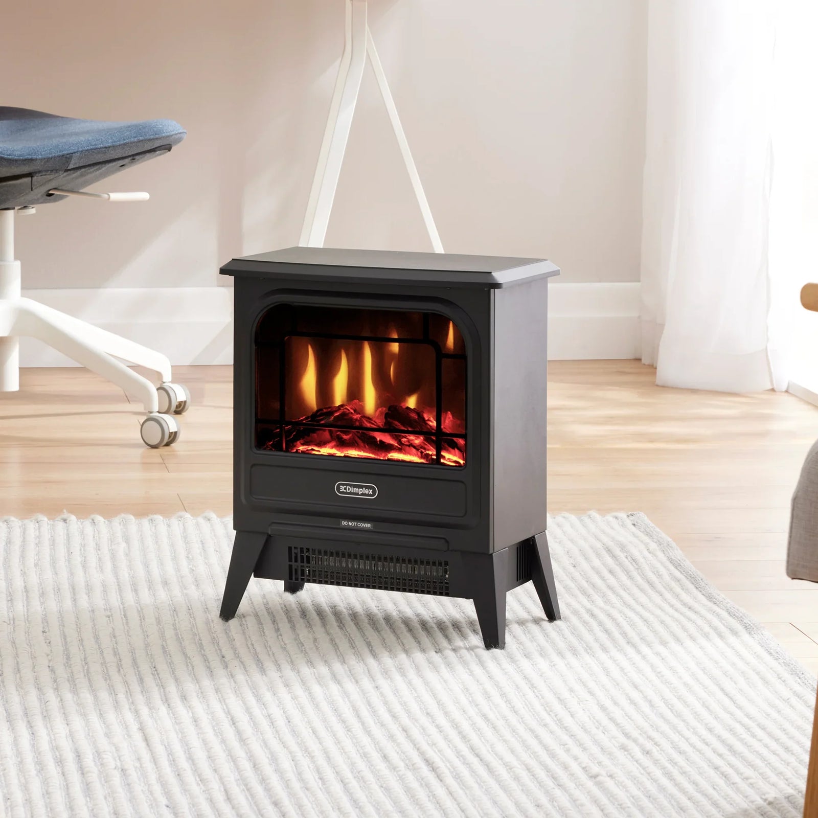 1.2kW MicroStove Optiflame Portable Electric Fire Stove