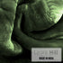 600gsm Faux Mink Blanket Queen Size Double-sided Throw Rug Large Super Luxurious Soft - Green