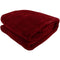 Queen Size Mink Blanket 220x240cm Double Sided Plush Faux Fur Throw