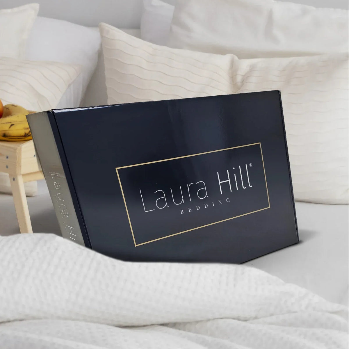 800-GSM Mink Blanket Gift Boxed Queen Size Double-Sided Soft Plush Bed Faux Throw Rug Chocolate