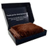 Laura Hill Faux Mink Blanket 800GSM Heavy Double-Sided - Chocolate