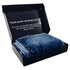 Laura Hill 800-gsm Faux Mink Throw Rug Blanket Queen Size Double-sided Large 220 X 240cm Heavy - Blue