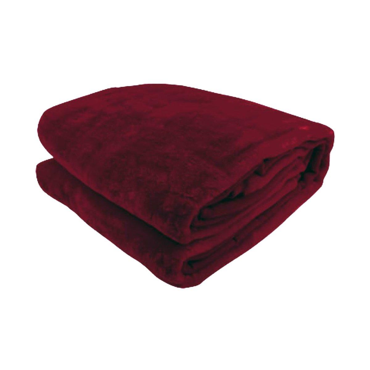 Double-sided Large 220 X 240cm Faux Mink Throw Rug Blanket 800-gsm Heavy - Red