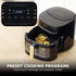 6.5L Digital Air Fryer MRAF72BK w/LED Touch Control Panel 8 Preset Cooking Programs Non Stick Drawer