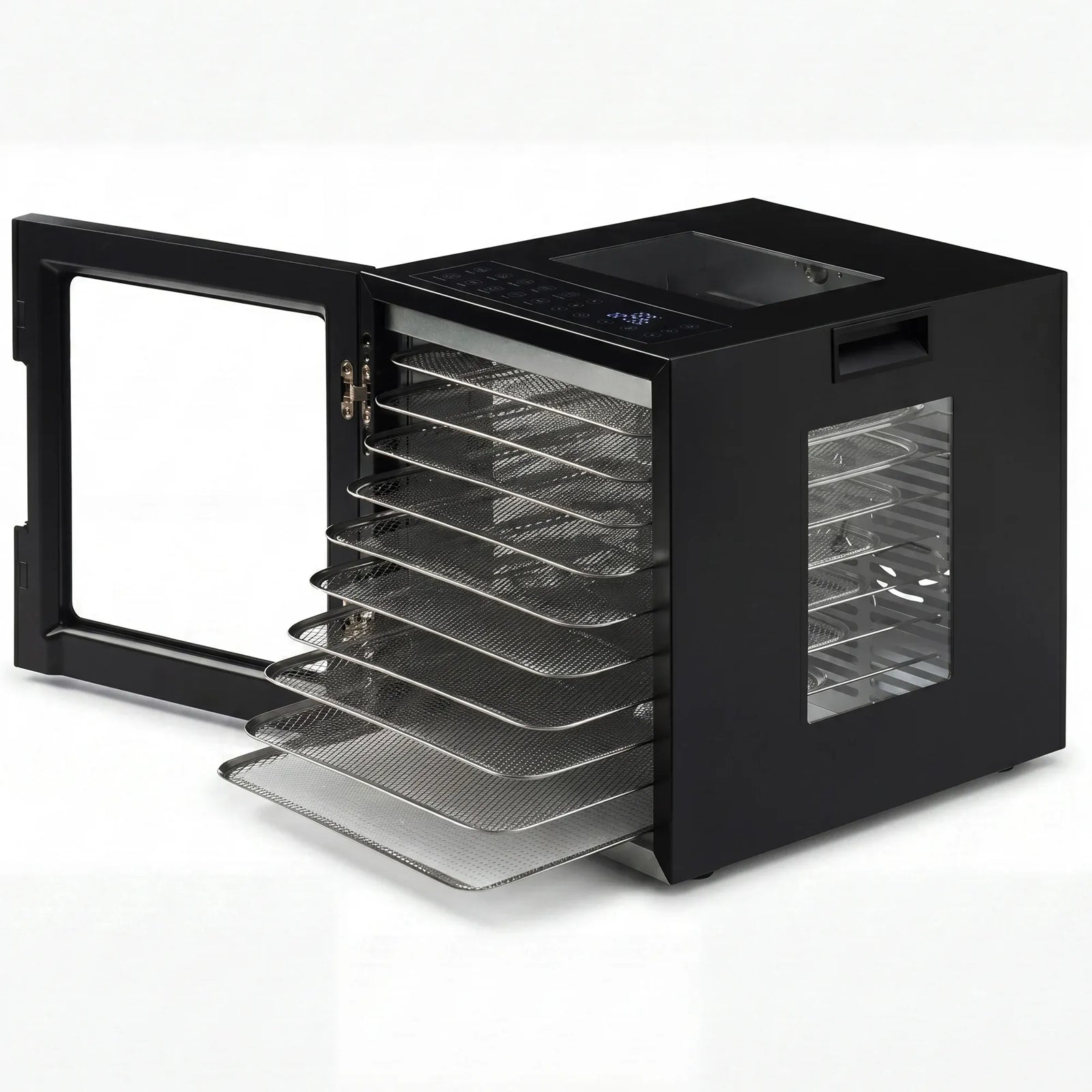 10-Shelf Food Dehydrator with 10 Preset Programs and Timer