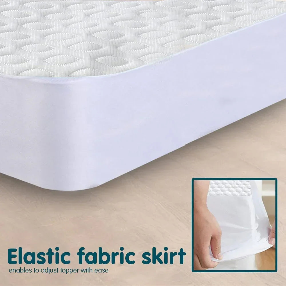 Luxury Cool Max Comfortable Fully Fitted Bed Mattress Protector - King