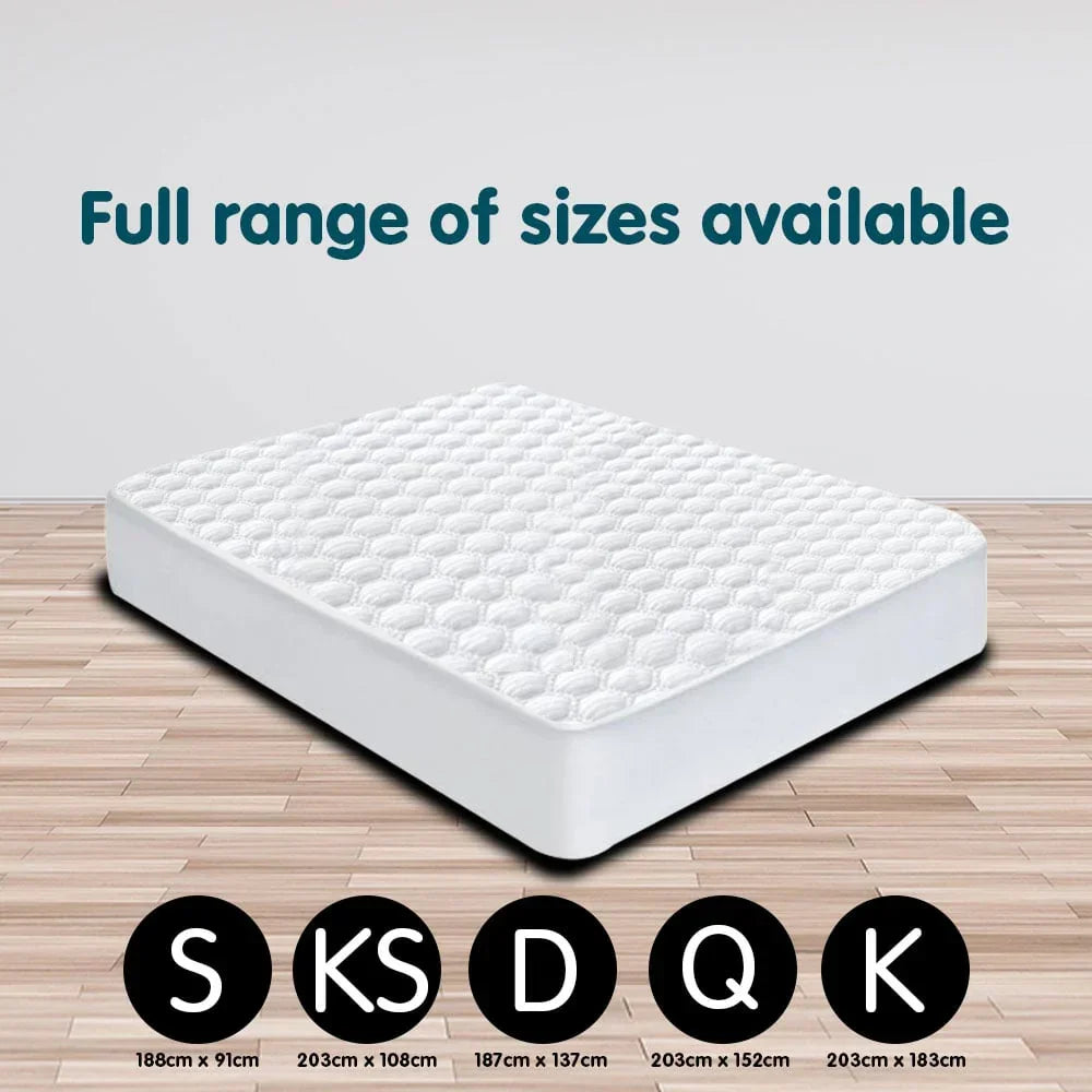 Luxury Cool Max Comfortable Fully Fitted Bed Mattress Protector - King