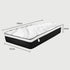 Laura Hill Double Mattress Bed Size Euro Top Topper 5 Zone Spring Foam 32cm