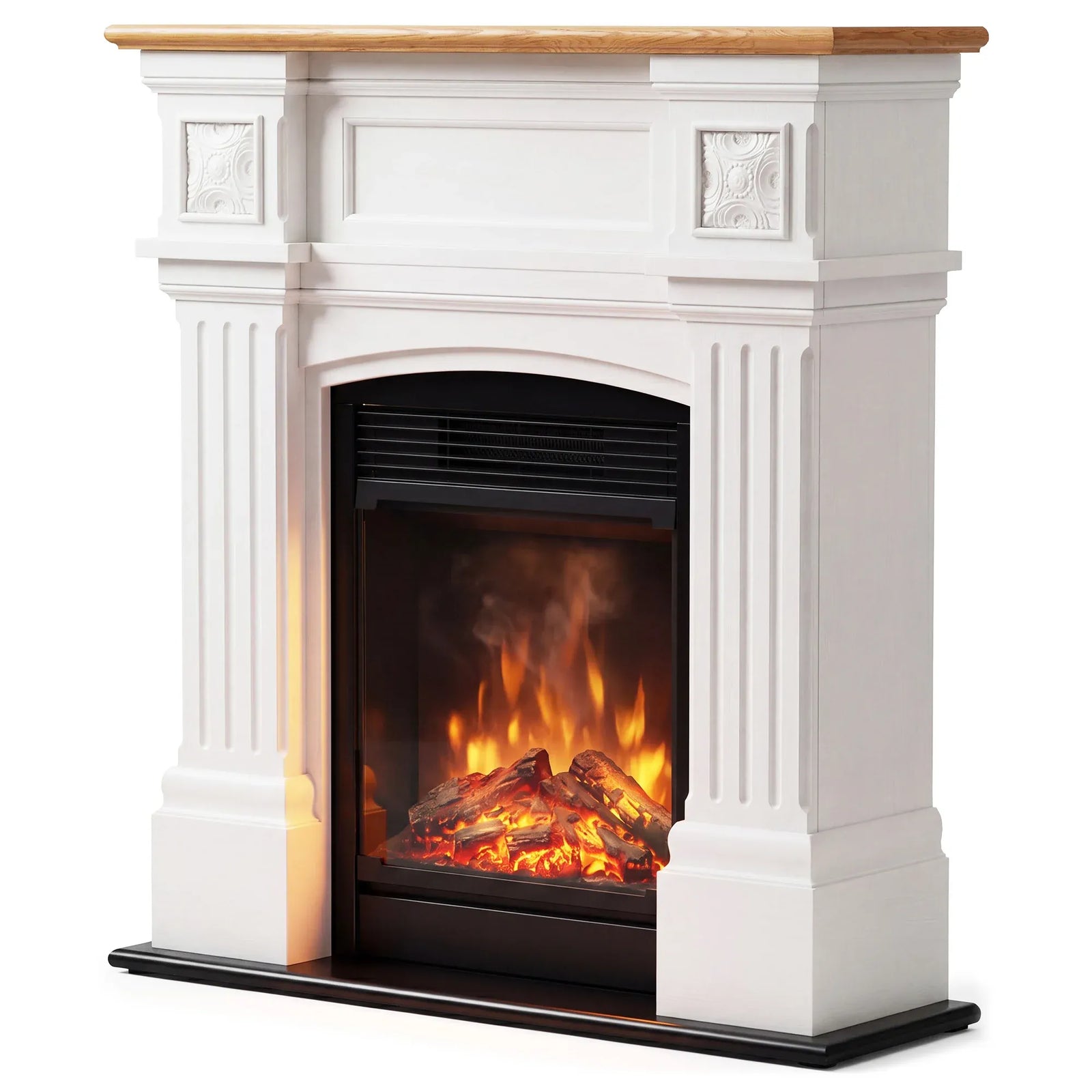 1.5kW Mini Windelsham Suite Electric Fireplace with LED Flame Effect