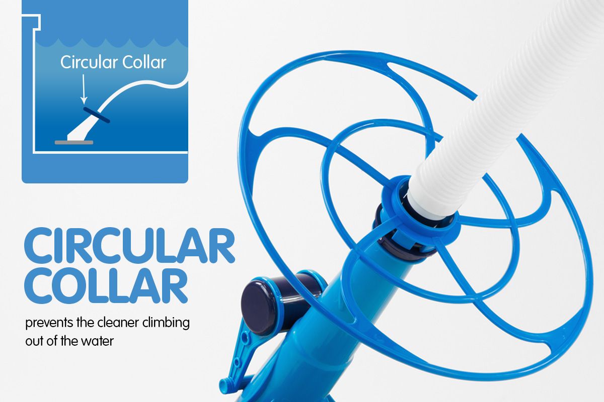 Automatic Pool Vacuum Cleaner 10m Suction Cleaner for Inground Pools