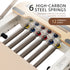 Powertrain Velora Beige Aluminium Foldable Pilates Board Reformer Multifunctional Core Exercise Set Ab Trainer Platform Extender Sitting Box Jumpboard And Footbar Full Body Home