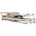 Powertrain Velora Beige Aluminium Foldable Pilates Board Reformer Multifunctional Core Exercise Set Ab Trainer Platform Extender Sitting Box Jumpboard And Footbar Full Body Home