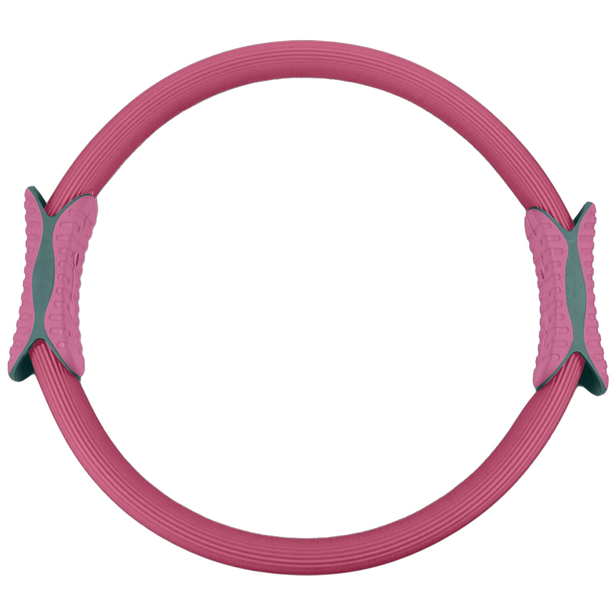 Pilates Ring Band Yoga Home Workout Exercise Band Pink