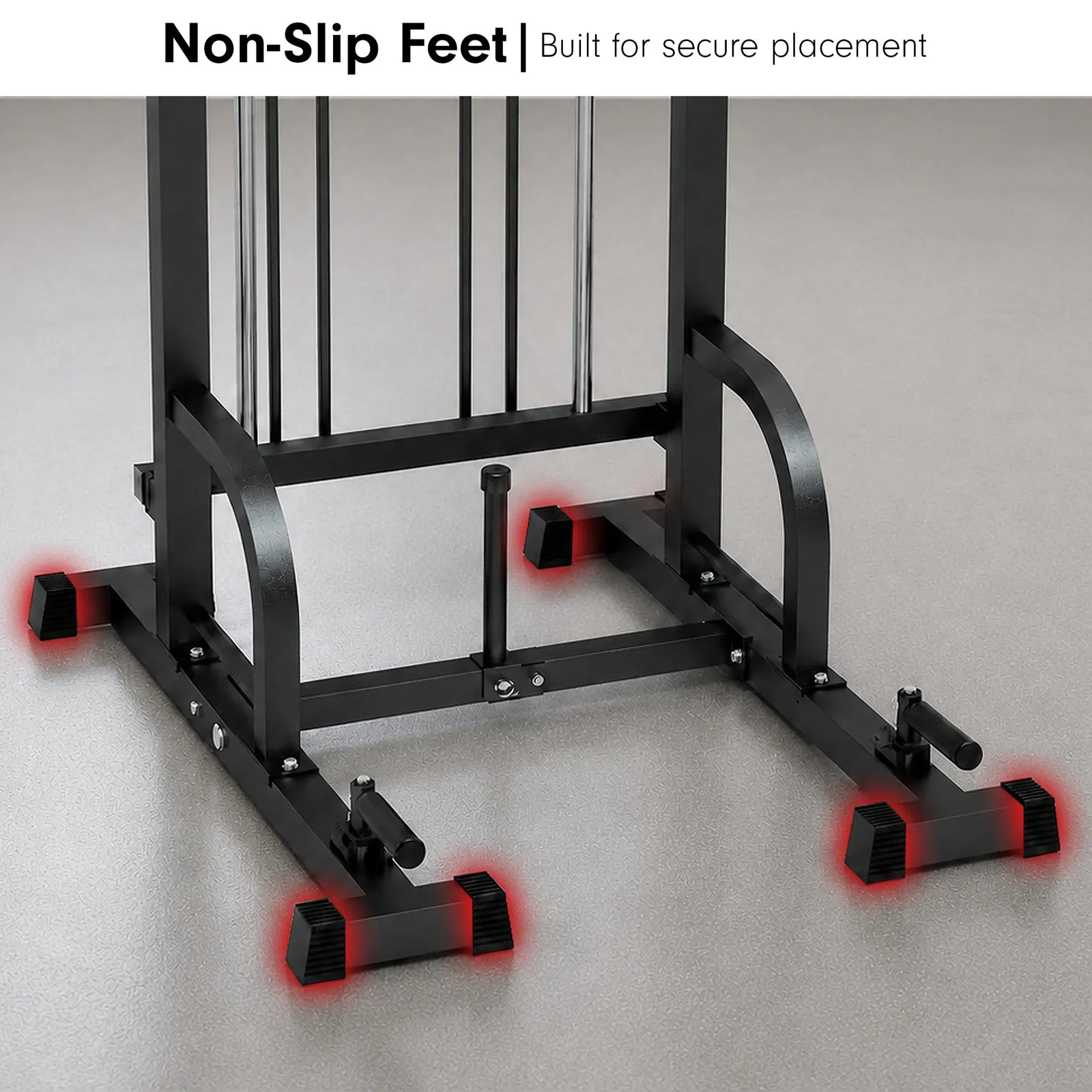 Powertrain Pull-Up & Dip Power Tower Multifunction Strength Training Station