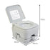 10l Camping Portable Toilet