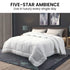 700GSM Goose Down Feather Comforter Doona - Super King