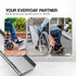 Kartrite 5ft Aluminium Foldable Wheelchair Ramp Non-Slip R02 Silver