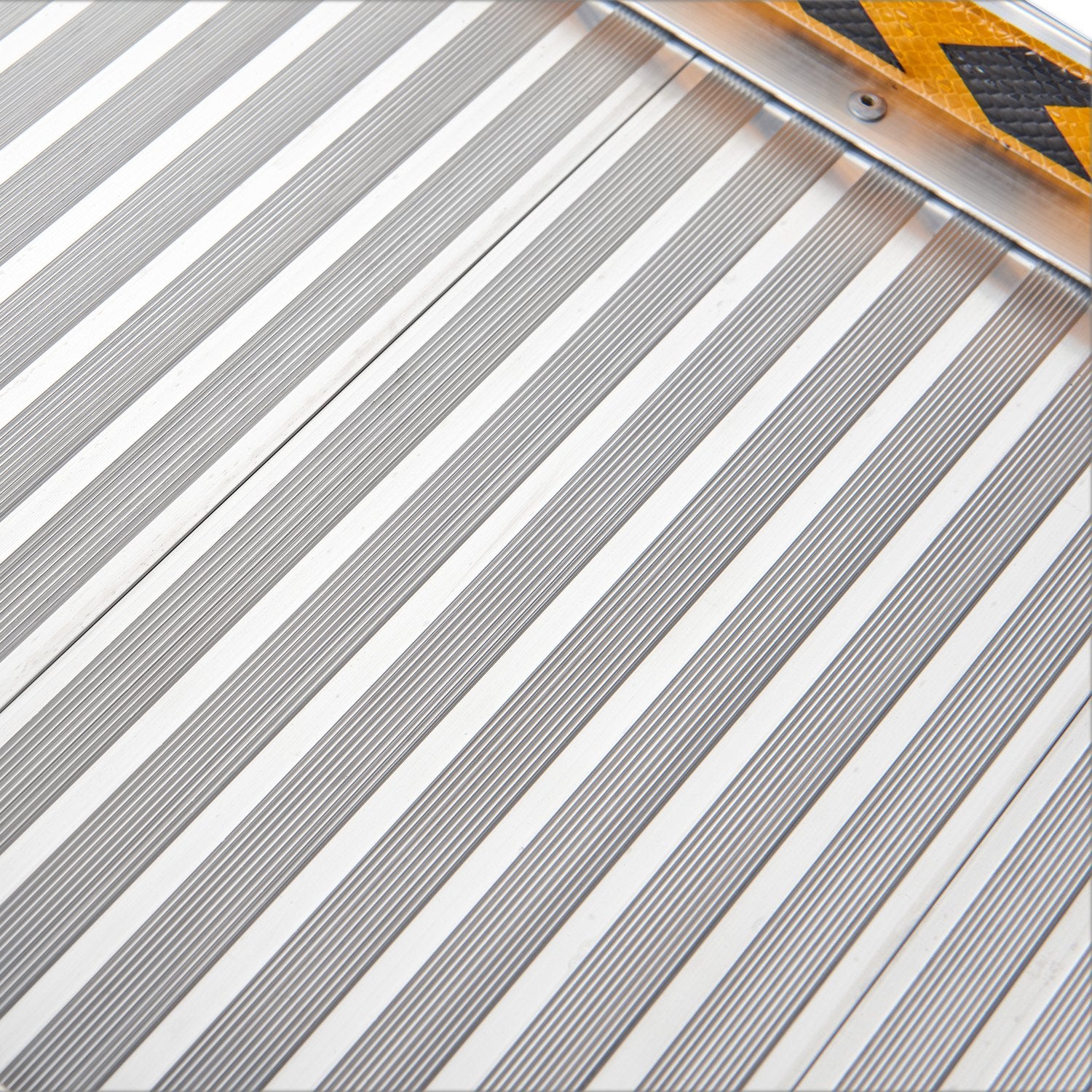 Kartrite 6ft Aluminium Foldable Wheelchair Ramp Non-Slip R02 Silver