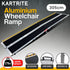 Kartrite 10ft Folding Aluminium Wheelchair Ramp Anti-Slip Portable Suitcase Mobility Scooter Ramp 275kg