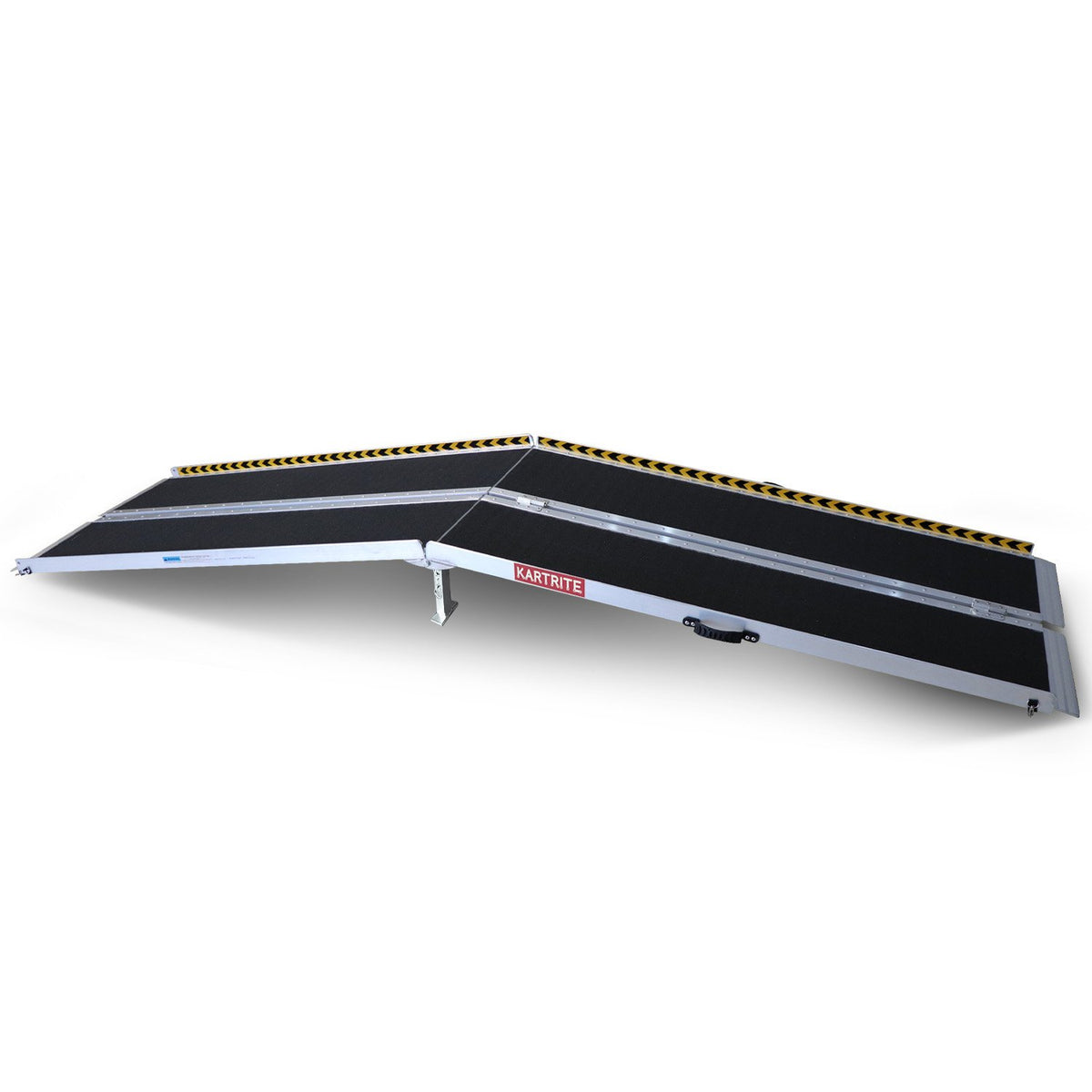 Kartrite 10ft Folding Aluminium Wheelchair Ramp Anti-Slip Portable Suitcase Mobility Scooter Ramp 275kg