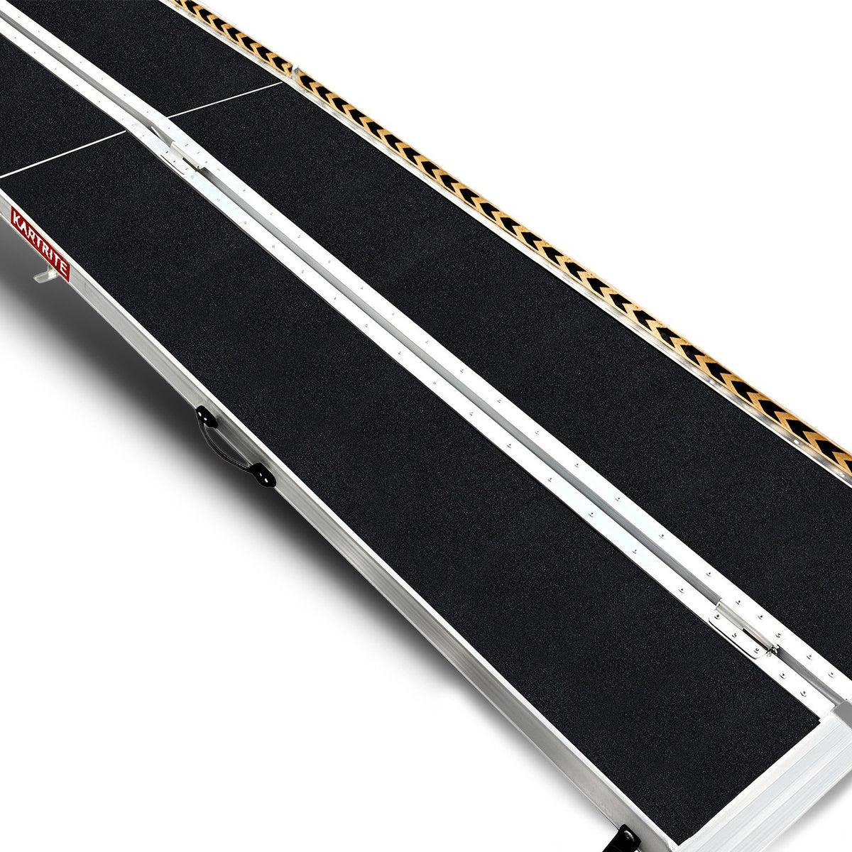Kartrite 10ft Folding Aluminium Wheelchair Ramp Anti-Slip Portable Suitcase Mobility Scooter Ramp 275kg
