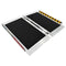 Aluminium Wheelchair Ramp 2FT Mobility Ramp with High Grip Surface Safety Side Rails Locking Pin & Carry Handle