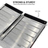 Aluminium Wheelchair Ramp 2FT Mobility Ramp with High Grip Surface Safety Side Rails Locking Pin & Carry Handle