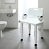 Premium Adjustable Shower Chair with Armrests 158kg Capacity