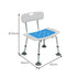 Height Adjustable Aluminium Shower Chair With Shower Head Holder