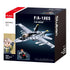 B0928 Model Kit FA18 Super Hornet Fighter Jet Plane RAAF Military Air Force Building Blocks Super Bumblebee DIY