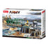 B0981 Model Kit WWII Battle of Budapest Winter Counter Attack Military Bridge Checkpoint Diorama Army DIY Set Toy