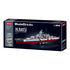 B1102 Model Kit WWII Bismarck Battleship Large Scale Warship Navy Vessel Boat Military Blocks DIY Construction