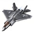 B1186 Model Kit 1:44 J35 Carrier Fighter Chinese Stealth Jet Plane Modern PLAAF Building Blocks DIY Set Toy
