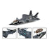 B1187 Model Kit 1:44 J20 Mighty Dragon Chinese Stealth Fighter Jet Plane Modern PLAAF Building Block DIY Set Toy
