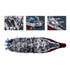 B1291 Model Kit 1:350 USS Missouri BB63 Mighty Mo Battleship Warship WWII Navy Vessel Boat Blocks DIY Set Toy