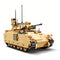 B1363 Model Kit 1:35 M3A3 Bradley Armored Infantry Vehicle IFV AFV Modern US Army Military Building Blocks DIY Set Toy