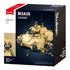 B1363 Model Kit 1:35 M3A3 Bradley Armored Infantry Vehicle IFV AFV Modern US Army Military Building Blocks DIY Set Toy