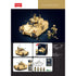 B1363 Model Kit 1:35 M3A3 Bradley Armored Infantry Vehicle IFV AFV Modern US Army Military Building Blocks DIY Set Toy